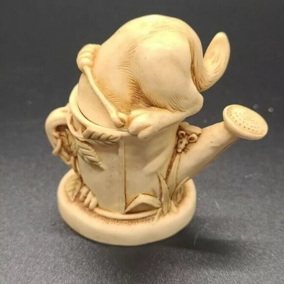 Vintage Harmony Kingdom Catch Can Petite Cat Trinket Jewelry Box Stamped GIFT - Picture 5 of 8